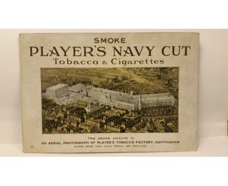 Lot 333 - PLAYER'S CIGARETTES SHOWCARDS: NAVY CUT