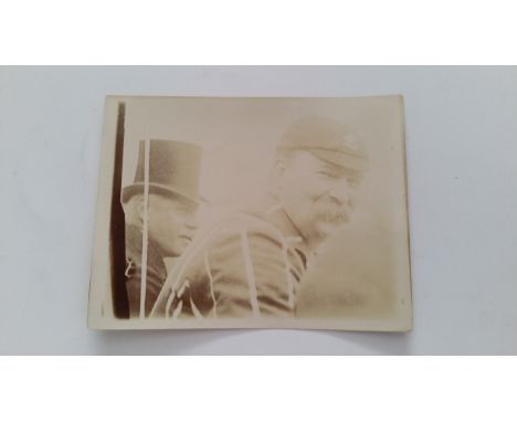 CRICKET, original sepia photo, showing Kingsmill J. Key h/s, from Gentlemen v Players match at Hastings Cricket Festival, Sep