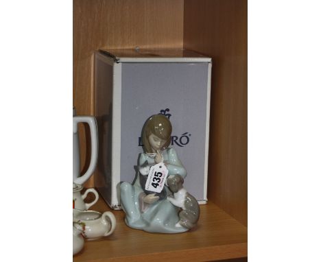 A BOXED LLADRO FIGURE GROUP, 'Cat Nap'