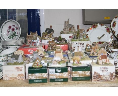 TWENTY EIGHT BOXED LILLIPUT LANE SCULPTURES, to include 'Fry Days', L2023, 'Jasmine Cottage', 'Scotch Mist' L2159, 'Oak Cotta