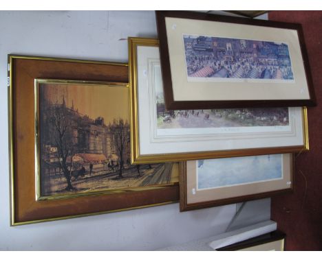 Three Terry Gorman and One Alan Ingham Signed Prints, one other. (5).