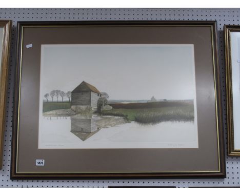 Derek G.M Gardner 'Royal George' Ltd Edition Colour Print, of 750, image 33 x 48.5cm, Ashley D Bolch, 'Eastdean Mill' Ltd Edi
