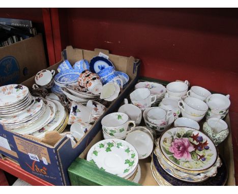 Clifton, Radford, Colclough and other tea ware.