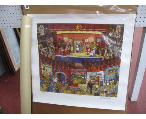 Joe Scarborough 'Golden Jubilee' Limited Edition Colour Print of 250, signed, unframed, 41 x 46cm.