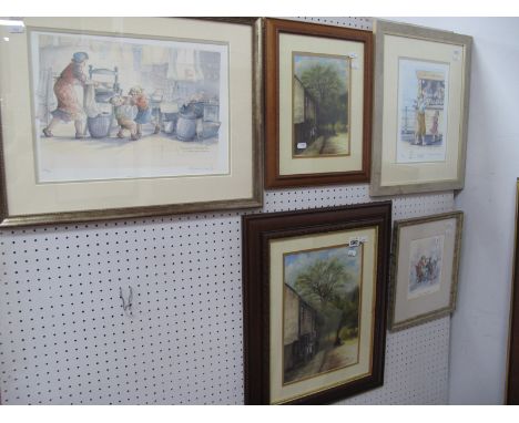 Margaret Clarkson Signed Limited Edition Prints, Wash With Mother 384/500, Juggling 183/500, one other Margaret Clarkson limi