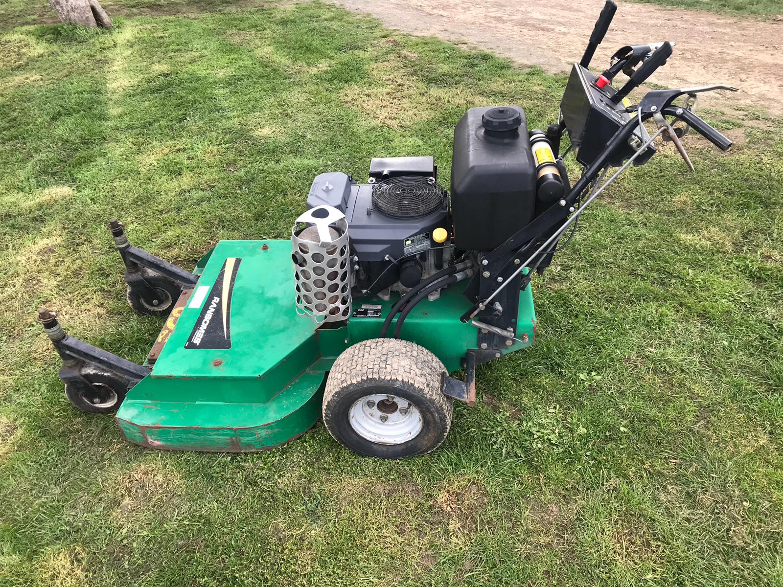 DM - RANSOMES BOBCAT 36" CUT ZERO TURN WALK BEHIND SELF PROPELLED