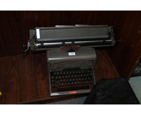 A VINTAGE TYPEWRITER