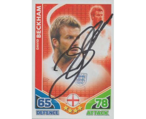 David Beckham Autographed 100th Cap England Shirt - Signed