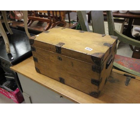 Vintage Pine Tack Box 