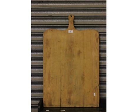 Giant Vintage Pine Cheese / Bread / Kitchen Display Board