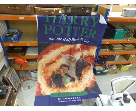 Two large sections of Harry Potter themed material 