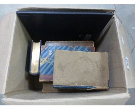 Box of vintage books to include 19th Century