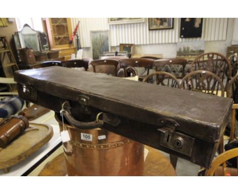 Vintage Leather Gun Case