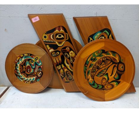 Five vintage Canadian plaquesLocation: 
