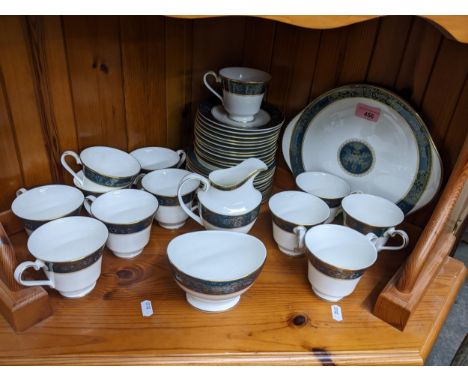 Royal Doulton Carlyle pattern part tea service comprising 39 pieces Location: 