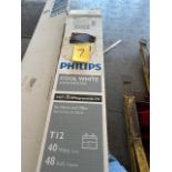 Lot - (3) Boxes of Philips Flourescent Bulbs