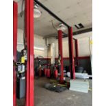 Wheeltronic 10,000 lb. Capacity Above Ground Lift, S/N T10-13905