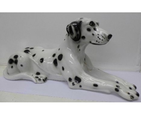 An Italian model of a Dalmatian, 64cm