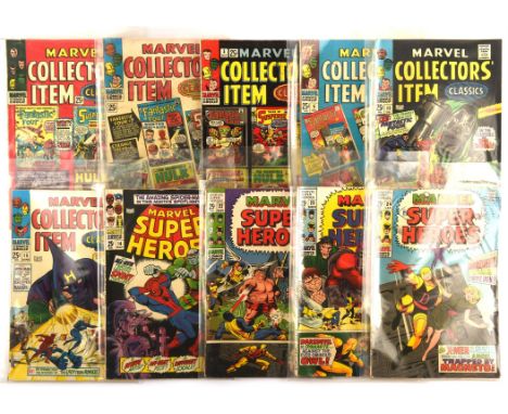 Marvel Collectors Item Classics, Fantasy Masterpieces, Super-Heroes and Tales: a group of 19 giant-Size issues (Marvel Comics