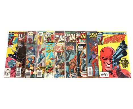 Daredevil: a group of 160 Bronze and Modern-Age issues including Death of Electra and other notable issues (Marvel Comics, 19