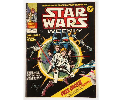 Star Wars weekly No. 1 (Marvel Comics, October 1978)First issue of a weekly anthology magazine from Marvel UK, reprinting US 