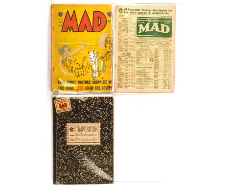 MAD Nos. 18, 19, 20  a group of 3 classic Golden-Age EC issues by Harvey Kurtzman (EC Comics, 1954/55).This lot features:MAD 