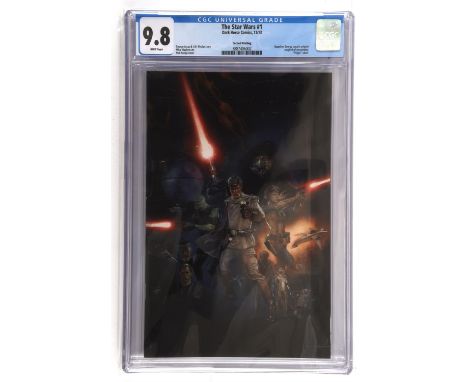The Star Wars No. 1 CGC Universal Grade 9.8  2nd print Virgin variant  one of 17 copies in the world at 9.8 grade (Dark Horse