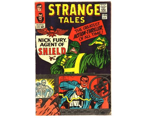 Strange Tales No. 135 featuring the 1st appearance of Nick Fury, Agent of S.H.I.E.LD, 1st team appearance of S.H.I.E.L.D and 