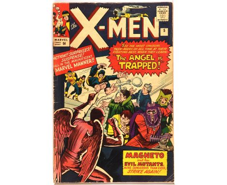 The X-Men No. 5  3rd appearance of Magento, 2nd appearance of Scarlet Witch and Quicksilver (Marvel Comics, 1964).Key Marvel 