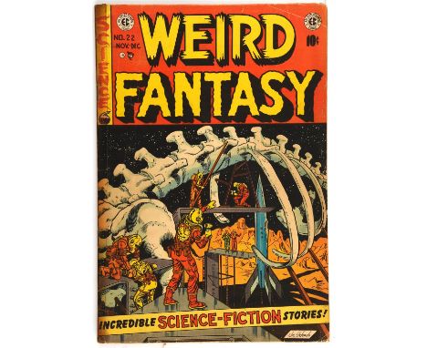 Weird Fantasy No. 22  Classic Golden-Age Pre-code EC Joe Orlando Sci-fi cover (EC Comics, 1953)Final issue of the series (bec