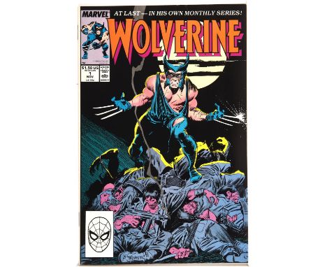 Wolverine No. 1 - first issue featuring the 1st appearance of Wolverine as Patch -  High-Grade condition (Marvel Comics, 1988