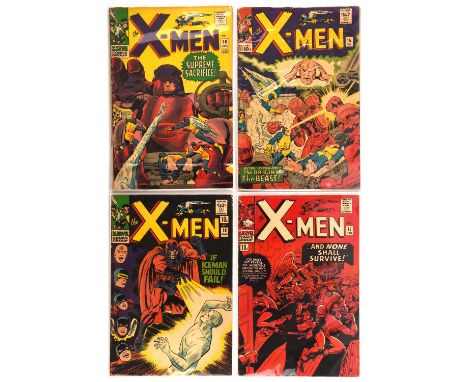 The X-Men: a group of 4 Silver-age issues Marvel Comics, 1965).This lot features:The X-Men (1st series) No 15-18.All copies 1