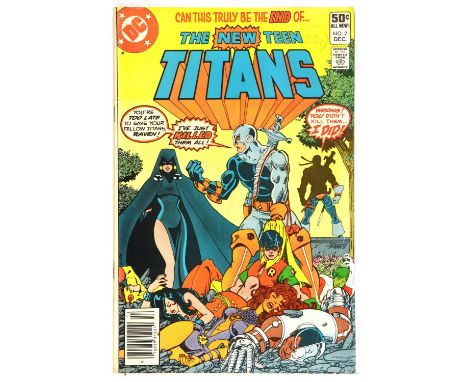 The New Teen Titans No. 2 -  featuring 1st appearance of Deathstroke the Terminator -  High-Grade condition (DC Comics, 1980)