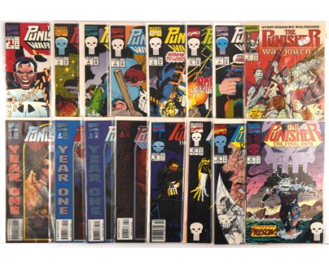 The Punisher: a group of 27 High-Grade Modern-Age comics including hard to find issues, mini-series and No. 1 issues (Marvel 