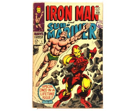 Iron Man and Sub-Mariner No. 1 (Marvel comics, April 1968).Key Marvel first issue. Predates the publication of both Iron Man 