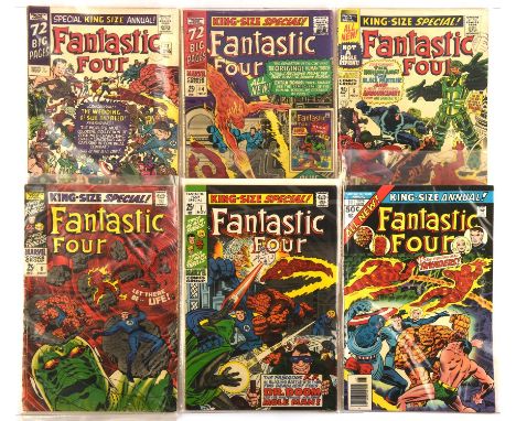 The Fantastic Four Annuals: a group of 6 early Silver and Bronze-age Annuals featuring key 1st appearances  (Marvel Comics, 1