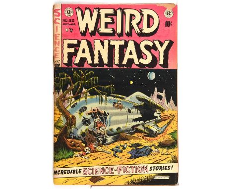 Weird Fantasy No. 20  Classic Golden-Age Pre-code EC Al Feldstein Sci-fi cover (EC Comics, 1953)This lot features:Weird Fanta
