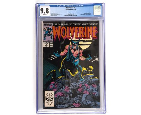 Wolverine No. 1 CGC Universal Grade 9.8  1st appearance of Wolverine as Patch and 1st issue of first ongoing Wolverine series