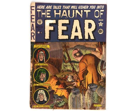 The Haunt of Fear No. 11  Classic Graham Ingels Pre-code EC burial cover (EC Comics, 1952)This lot features:The Haunt of Fear