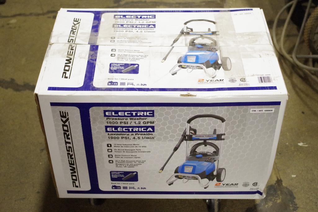 POWERSTROKE 1900 PSI / 1.2 GPM Electric Pressure Washer (Used