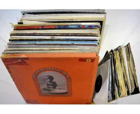 John Lennon, Paul McCartney, George Harrison And Ringo Star Long Playing Records various solo albums including the Concert fo