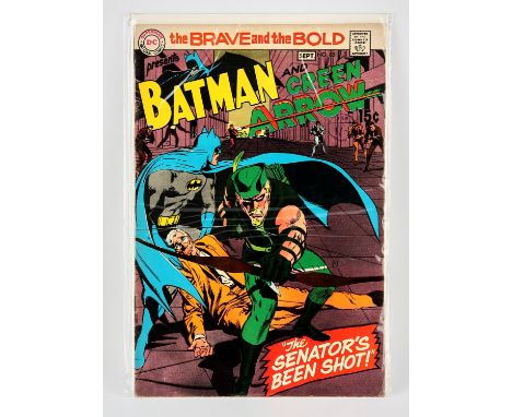 DC Comics: The Brave and the Bold No. 85 featuring the 1st appearance of Green Arrows Silver Age costume (1969).Featuring the