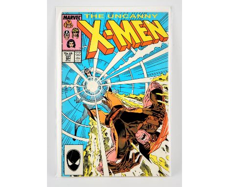 Marvel Comics: The Uncanny X-Men No. 221 featuring the 1st appearance of Mr Sinister (1987).Featuring the 1st appearance of M