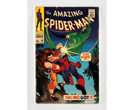 Marvel Comics: The Amazing Spider-Man No. 49 (1967).Classic Kraven and New Vulture cover.This lot features:Amazing Spider-Man