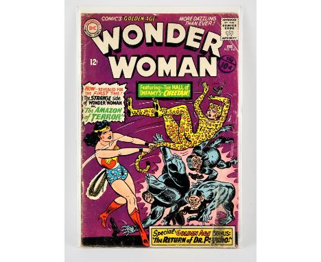 DC Comics: Wonder Woman No. 160 featuring the 1st silver age appearance of Cheetah (1966).Featuring the 1st silver age appear