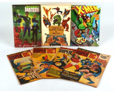 Marvel & DC comics: A group of one hundred & sixty (160) approx. bronze age comic books.An assortment of bronze age titles an