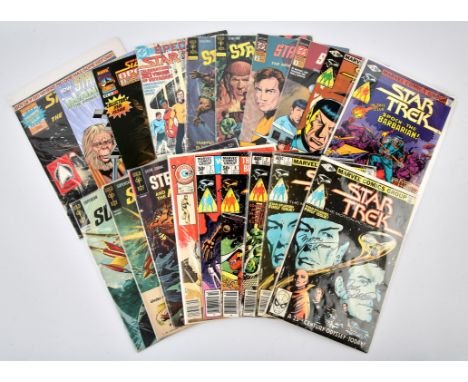Star Trek Comics: Mixed Comics Mixed Star Trek comics and some assorted other science-fiction comics.This lot features:Star T