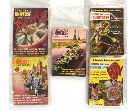 A collection of rare 1950s Science Fiction & Horror Pulp anthologies - Includes rare stories from Harlan Ellison, never again