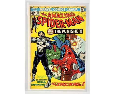 Marvel Comics: The Amazing Spider-Man No. 129 (1974). Featuring the 1st full appearance of The Punisher (Frank Castle), a lea