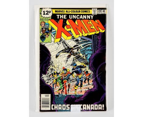 Marvel Comics: The Uncanny X-Men No. 120 featuring the 1st appearance of Alpha Flight (1979).Featuring the 1st appearance of 